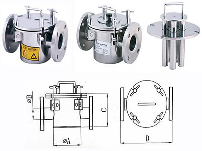 Thermal Insulation Magnetic Liquid Trap